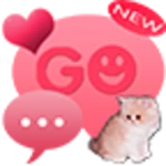 Logo of GO SMS Pro Theme Kitty android Application 